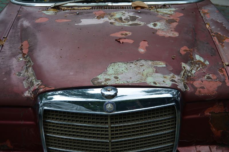 oude auto sloop